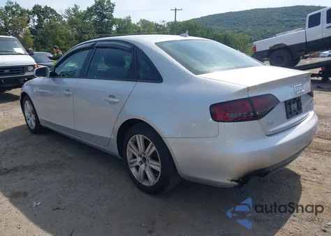 2010 Audi A4 2.0T Premium from USA, damaged, VIN WAUDFAFL2AN070916